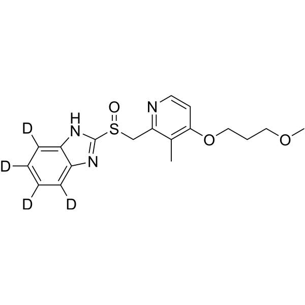 Rabeprazole-d4 (LY307640-d4) 934295-48-4